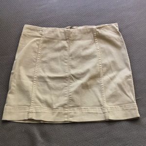 Khaki skirt